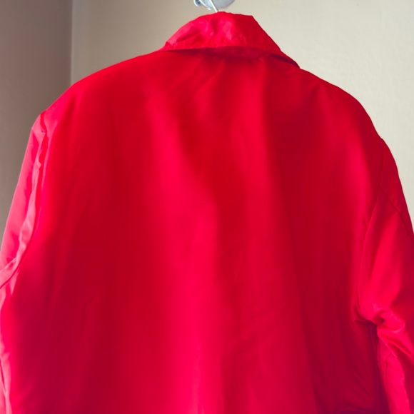 Vintage Red Quilted Jacket - Picture 7 of 13